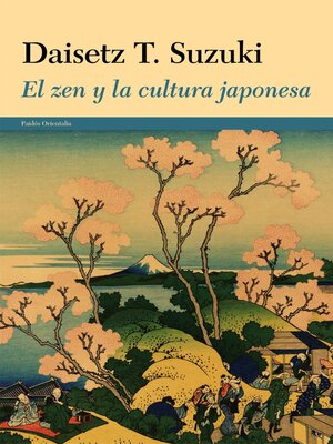 cover image of El zen y la cultura japonesa